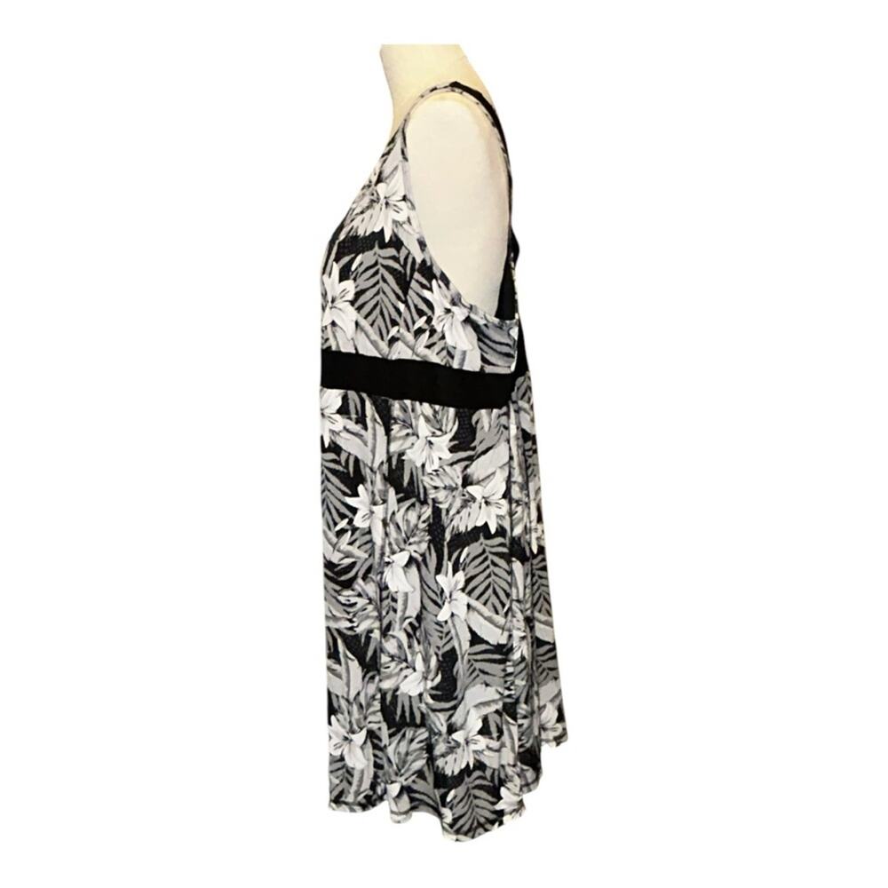 Tek Gear Women’s Athletic Dress Size 2X Black/Gray Built-in Bra Casual Stretchy - Picture 2 of 10